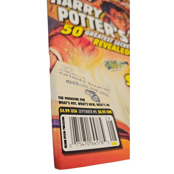 In Power September Magazine Issue #5 Harry Potter 50 Greatest Secrets BSB Poster - Picture 9 of 9